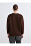 Trendlucky Women's Triko Sweater with Oval Collar and Diamond Pattern - 4