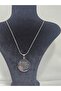 Steel Verse Hand Prayer Bead Necklace