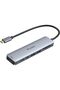 7-in-1 USB-C Multiport Hub, 4K HDMI 60Hz, Dual USB-A 3.0, SD/MicroSD Card Reader, 100W PD Charging Adapter