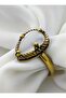 Adjustable Ring with Stones - - 3
