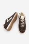 Women's Multi-Piece Lace-Up Sneaker Rovel Brown Suede - 7