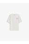 Tricou, crem - S - 3
