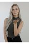 Women's 2-Piece Zero-Sleeve Sleeveless Bodysuit High Neck Viscosa Badi 2 Pieces Fisherman Badi - 3