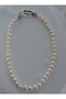 Large Size Cultured Pearl Necklace- - 4