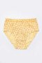 5-Pack 100% Cotton Elastic Waist Floral Patterned High Waist Plus Size Women's / Mom's Panties - Custom Made with Sleep Band Gift - 5