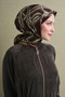 Geometric Patterned Sura Silk Scarf 9614Ds - 2
