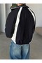 Monaco Printed Zipper Jacket with Ribbon Detail S - Black - 2