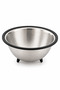 29 cm Black Footed Stainless Steel Strainer – Large Size Fine-Mesh Kitchen Strainer - 6