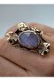 Special Design Ring with Amethyst Stone - - 4