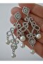 Evening earrings - multicolor - - 3