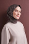 Geometric Patterned Sura Silk Scarf 9644Ds - 4