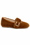 Mare Buckle Detailed Elastic Plush Women's House Slippers Bundle Dowry Slippers Brown - 5