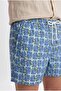 Regular Fit Karma Color Printed Shorts Swimsuit - 2