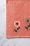 Luna Flower Embroidered 100% Cotton 5-Piece Towel Set 50X90 cm - 4