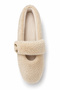 Mare Buckle Detailed Elastic Women's Home Slippers Ballerinas - 6
