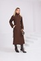 Women's Hakim High Collar Oversize Trench Coat - 4