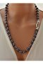 Black Pearl Design Necklace-