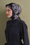 Floral Patterned Sura Silk Scarf 9645Ds - 2