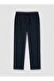 Ozmarka New Season Navy Blue Regular Fit Men's Pajama Bottoms