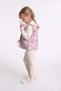 Girl's Quilted Vest and Camisole Top and Bottom Set Beige - 3