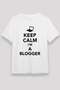 Blogger White Unisex T-Shirt T-Shirt
