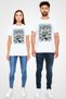 Barber White Unisex T-Shirt T-Shirt - 4