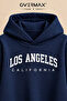 Los Angeles Printed Children's Hooded Tracksuit Set – Ages 3-12 - 3