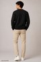 Men's Front Printed Crew Neck Long Sleeve Sweatshirt 7002 - 4