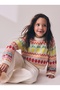 Girl's Premium Quality Fruit Patterned Knitwear Sweater Colorful - 2