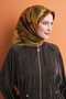 Floral Patterned Sura Silk Scarf 9603Ds - 2