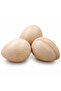 Wooden 3-Piece Easter Egg Paintable Educational Hobby and Decoration Activity Material - 2