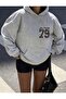 Women's Los Angelse 79 Leopard Visual Print Hooded Sweatshirt - 2