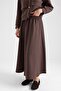 Torba Pocket Detailed Jacket Skirt Double Scuba Set Brown 9469-Tk - 7