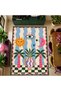 Aura Floral Patterned Woven Base Decorative Carpet Aura4102 - 2