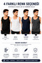 2-Pack Men's Bamboo Undershirts with Holes, Jacquard, Breathable, Flexible, Casual Underwear - 5