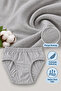 Boy's Kom Underpants 35% Cotton 65% Polyester 0037 (Seher Authorized Seller) 1 Piece - Gray - 2