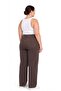 Women's Plus Size High Waist Relaxed Fit Jean Pants - 2