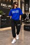 New Season Unisex T-Shirt and Sweatpants Pair Zero Printed Set - 2