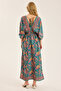 Dv Neck Dress - 5