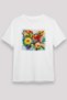 Flower White Unisex T-Shirt T-Shirt
