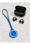Wireless Earbuds and Blue Bag Charm Watch Set Portable Daily Use - 5