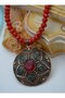 Special Design Necklace - Red - - 2