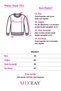 7051 Women's Floral Embroidered Crew Neck Knitwear Sweater Anthracite - 4