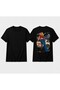 Vintage Dodge Race Car Back Printed Black Unisex T-Shirt