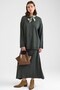Scarf Detailed Skirted Knitwear Set Haki̇ 9471-Tk - 6