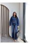 Denim Jacket and Pants Set with Pockets - 4