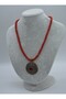 Special Design Necklace - Red - - 3