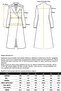 Long Premium Fabric Coat with Cape and Punto Stitching Detail Anthracite 3183 - 8
