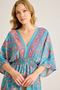Dv Neck Dress - 4