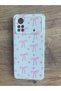 Poco X4 Pro 5g Ribbon Bow Printed Velvet Inside Premium Silicone Phone Case (Cream Case)